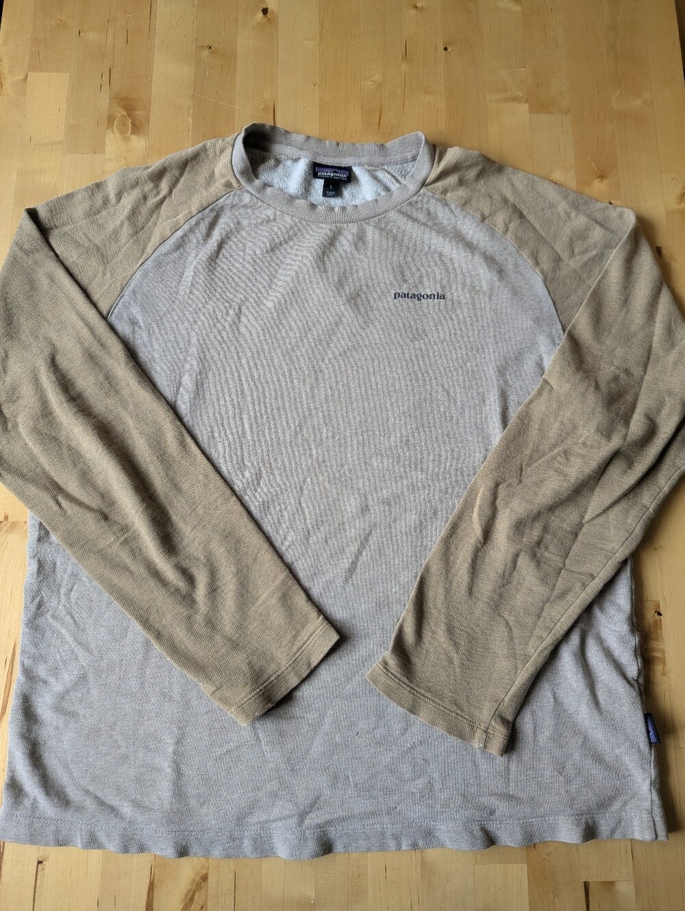 Patagonia Men's Long Sleeve L/S Logo Lightweight Sweatshirt Size Large Gorpcore